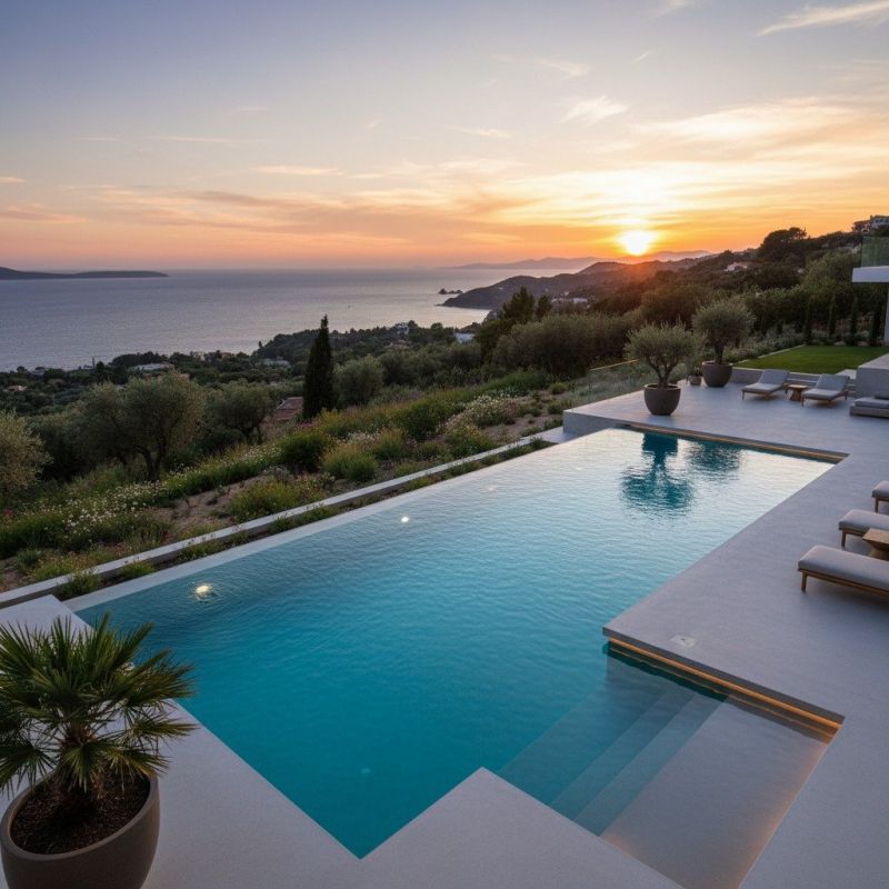 Poolside Concrete Installation