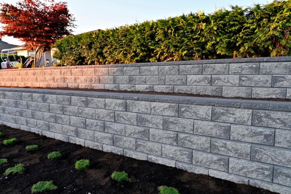 Concrete Retaining Wall Installation in Avon