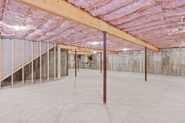 Basement Construction in Avon