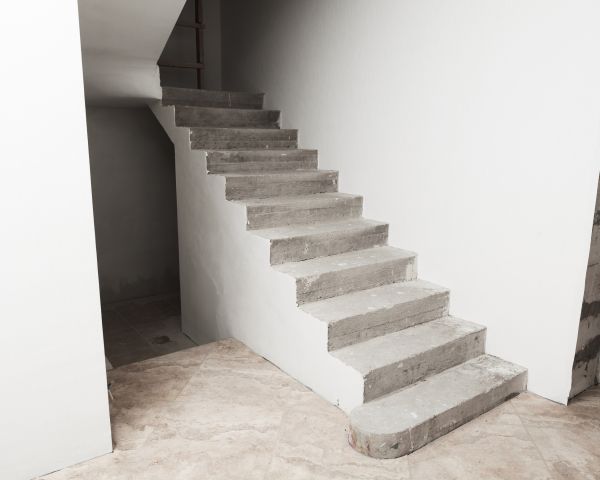 Cement Step Installation in Avon