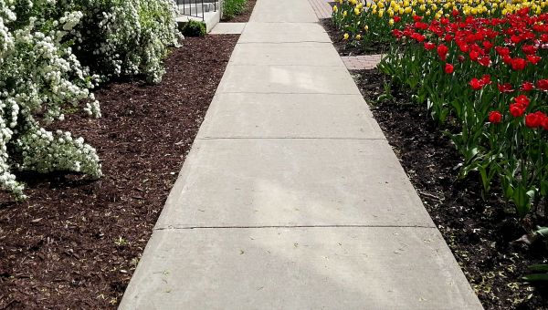 Cement Sidewalk Installation in Avon