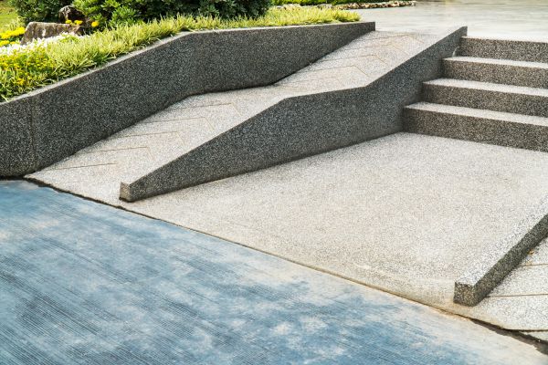 Concrete Ramp Installation in Avon