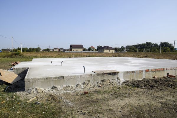 Barn Slab Installation in Avon
