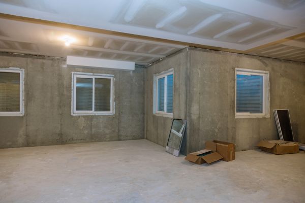 Basement Concrete Installation in Avon