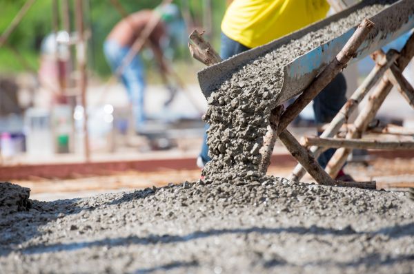 Backyard Concrete Pouring in Avon