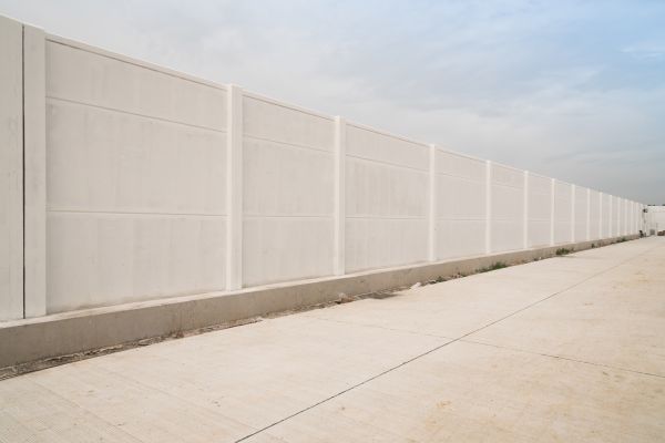 Concrete Fence Construction in Avon