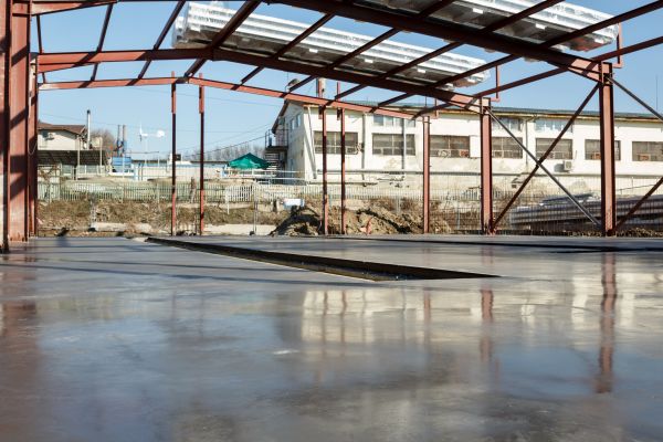 Building Slab Installation in Avon