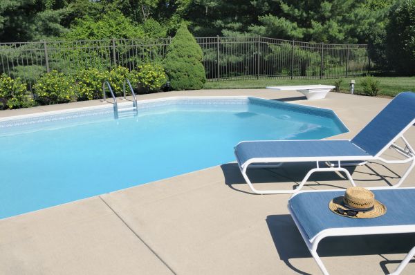 Cement Deck Installation in Avon