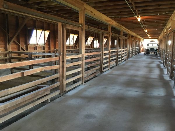 Barn Slab Construction in Avon