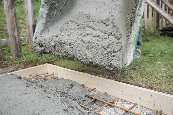Yard Concrete Pouring in Avon