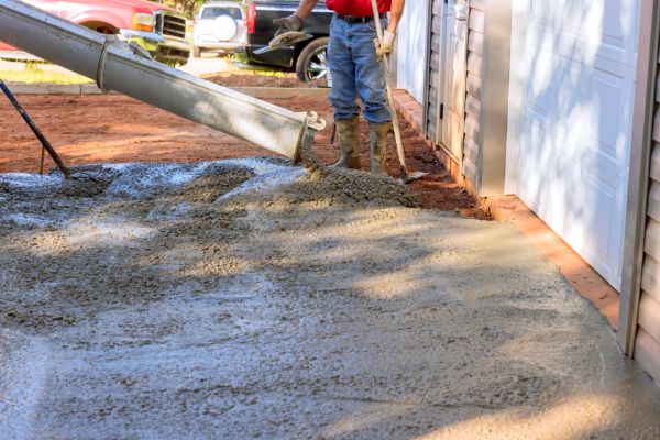 Driveway Slab Laying in Avon