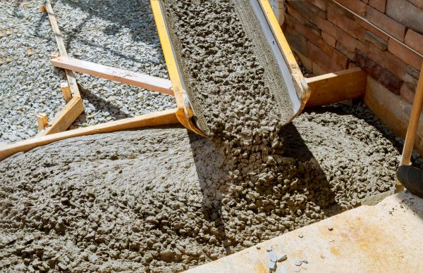 Cement Walkway Pouring in Avon