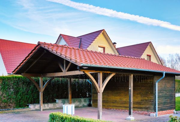 Carport Base Construction in Avon