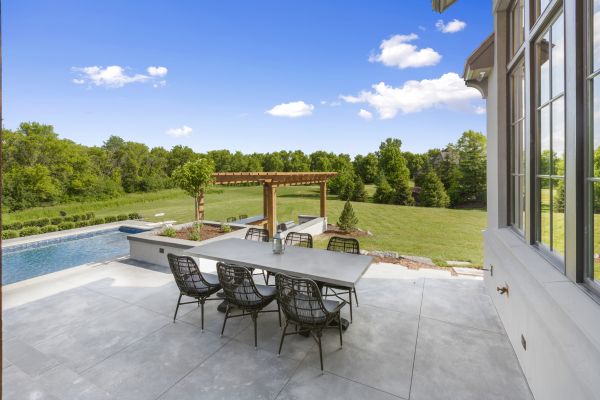 Patio Concrete Construction in Avon