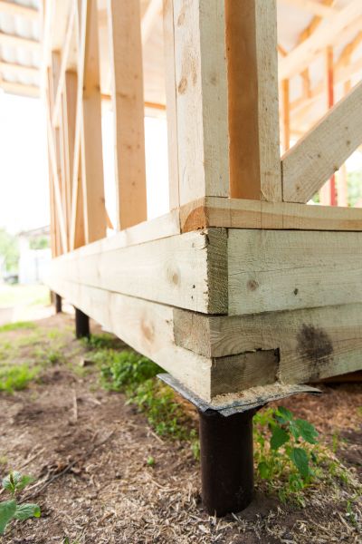 Barn Footing Construction in Avon