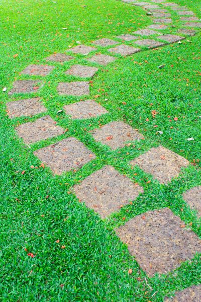 Backyard Pathway Construction in Avon